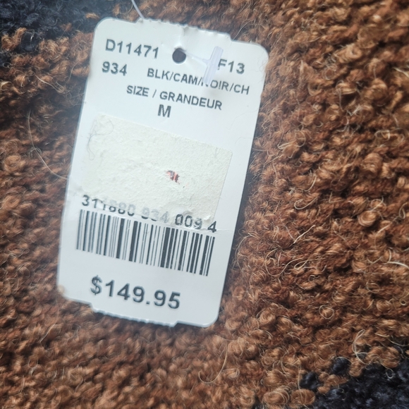 Le Chateau Long Zip Striped Sweater, BNWT, Size M - Picture 8 of 9